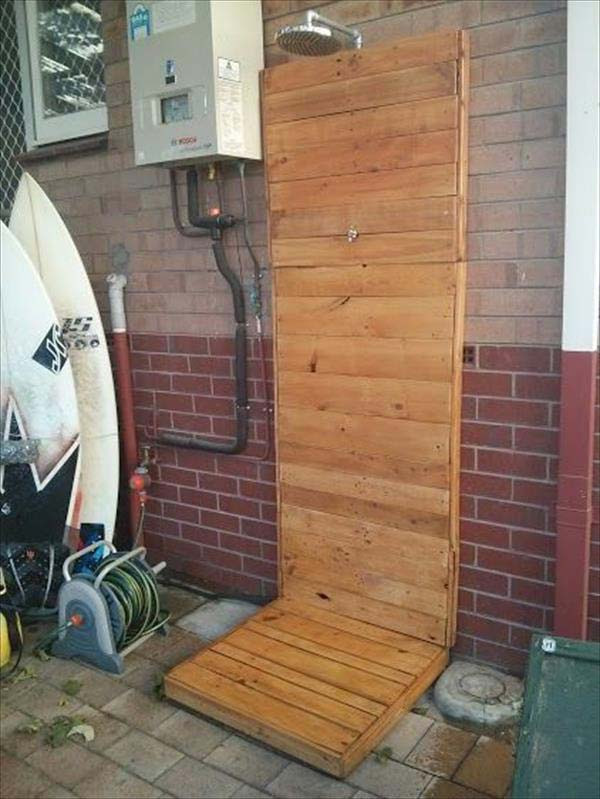 Best ideas about DIY Outdoor Bathroom
. Save or Pin 27 Beautiful DIY Bathroom Pallet Projects For a Rustic Now.