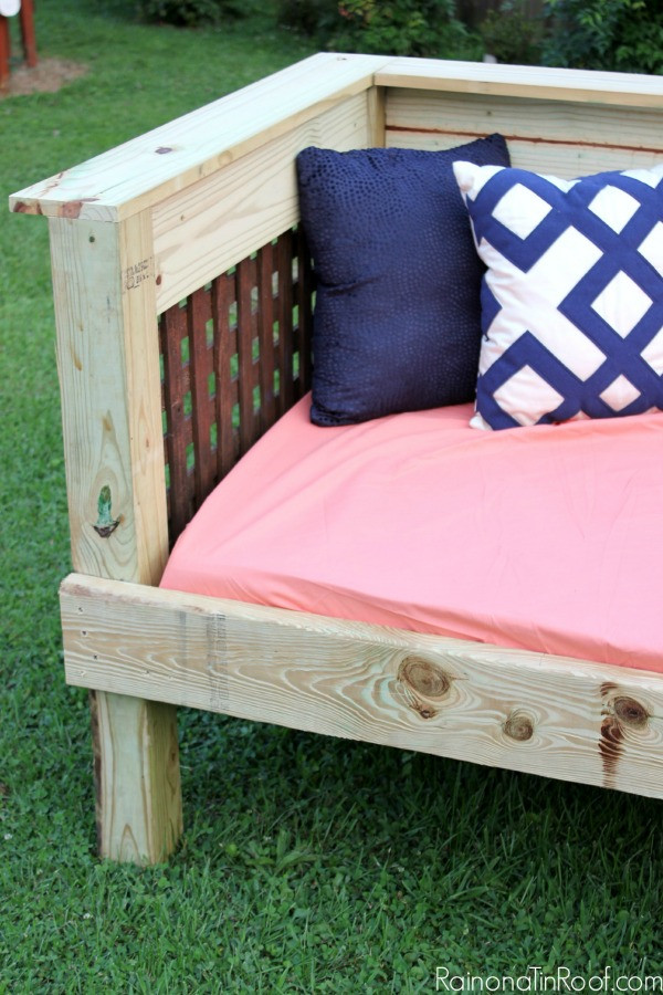 Best ideas about DIY Outdoor Bed
. Save or Pin DIY Outdoor Daybed Now.