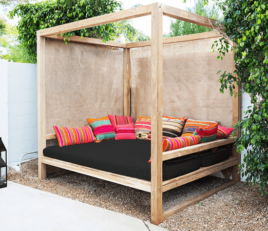 Best ideas about DIY Outdoor Bed
. Save or Pin 25 Money Saving DIY Backyard Projects transform your Now.