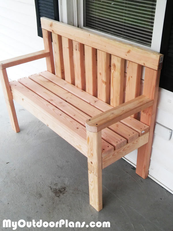 Best ideas about DIY Outdoor Bench Plans
. Save or Pin DIY Simple Garden Bench MyOutdoorPlans Now.