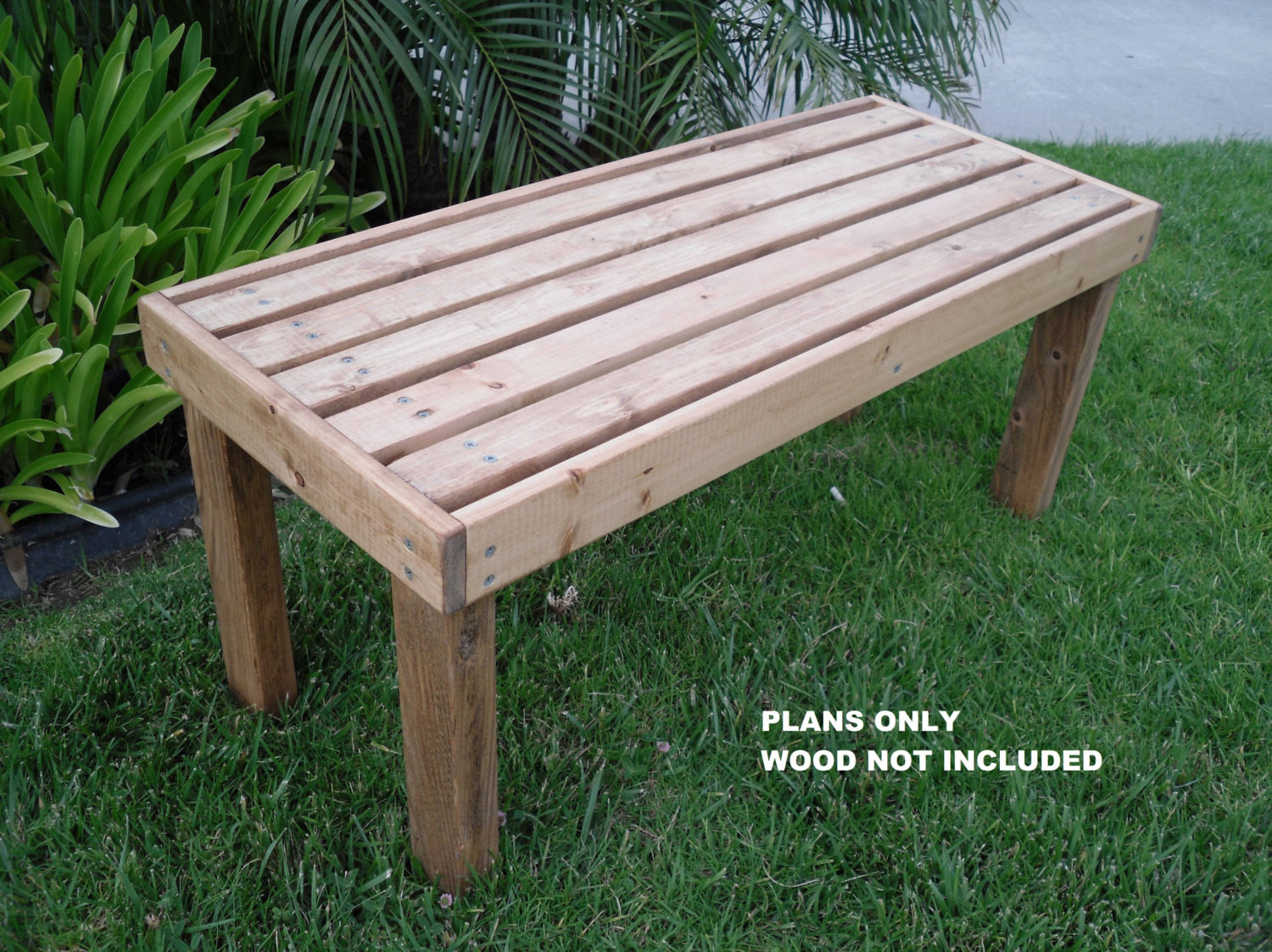 Best ideas about DIY Outdoor Bench Plans
. Save or Pin DIY PLANS to make Flat Bench Outdoor Furniture for Now.