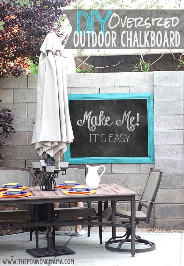 Best ideas about DIY Outdoor Chalkboard
. Save or Pin DIY Outdoor Chalkboard Now.