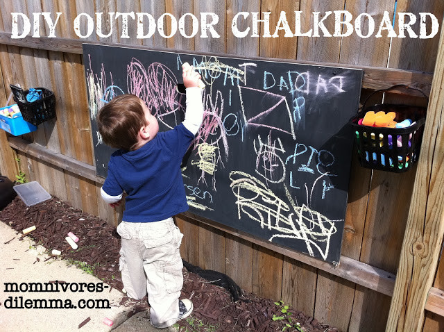 Best ideas about DIY Outdoor Chalkboard
. Save or Pin DIY Projects for Kids & Teens Weekend Links How To Now.