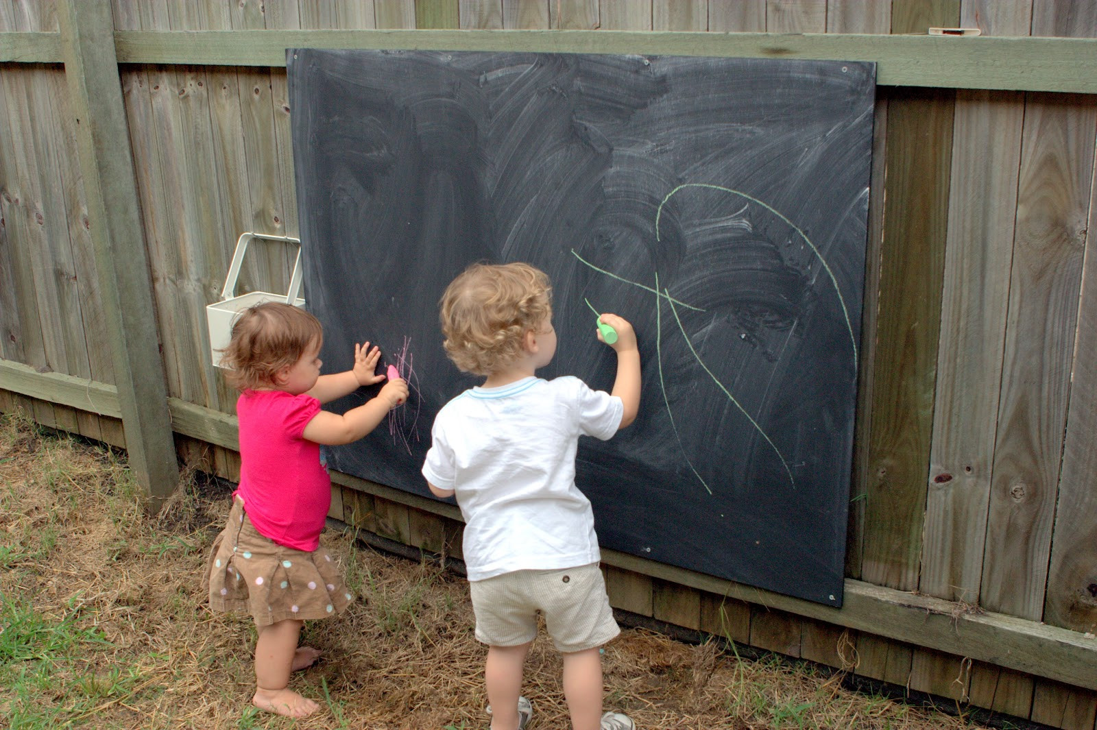 Best ideas about DIY Outdoor Chalkboard
. Save or Pin Max & Me DIY Outdoor Chalkboard Now.