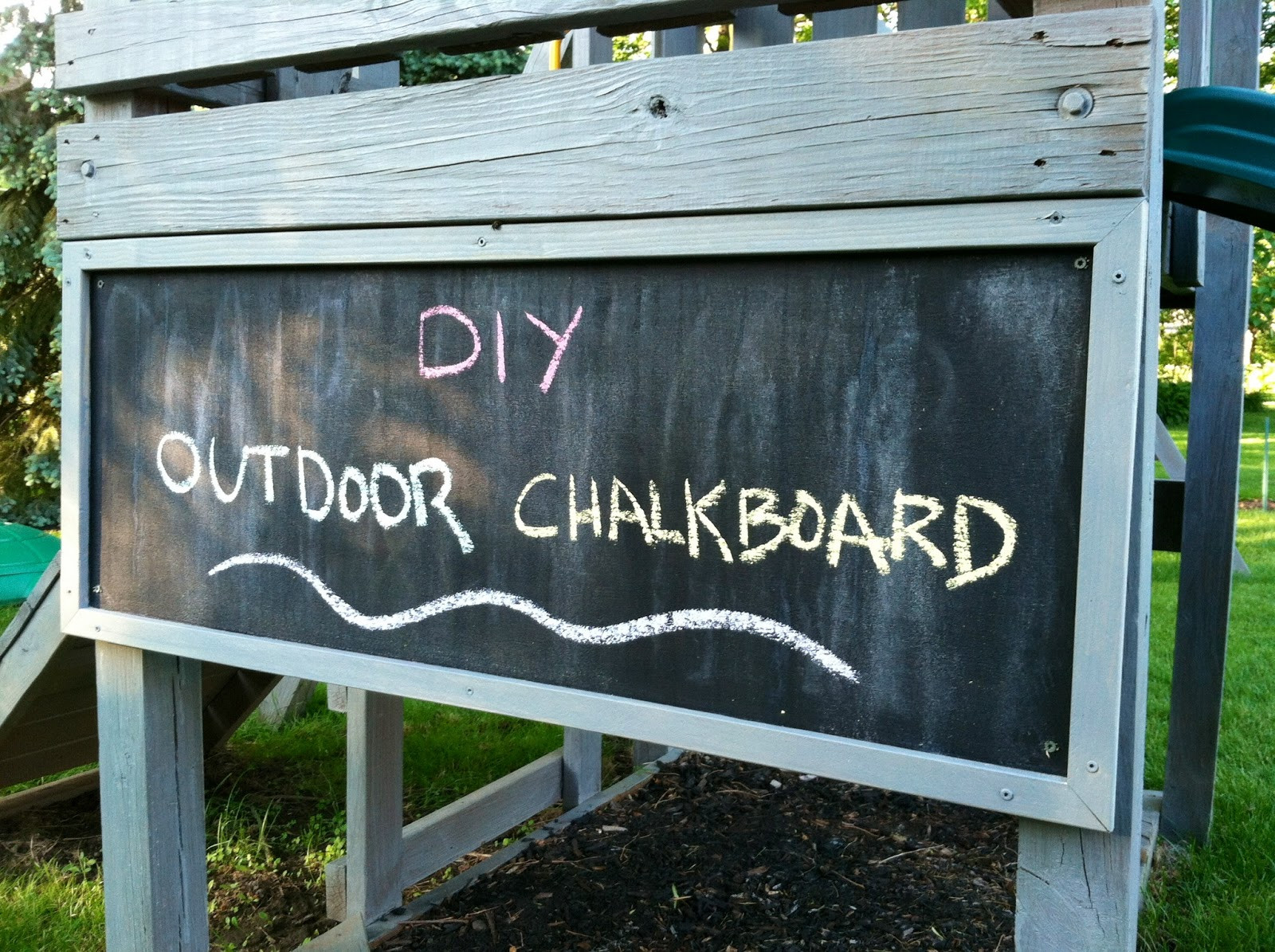 Best ideas about DIY Outdoor Chalkboard
. Save or Pin Eleanor Olander This is me DIY Outdoor Chalkboard Now.