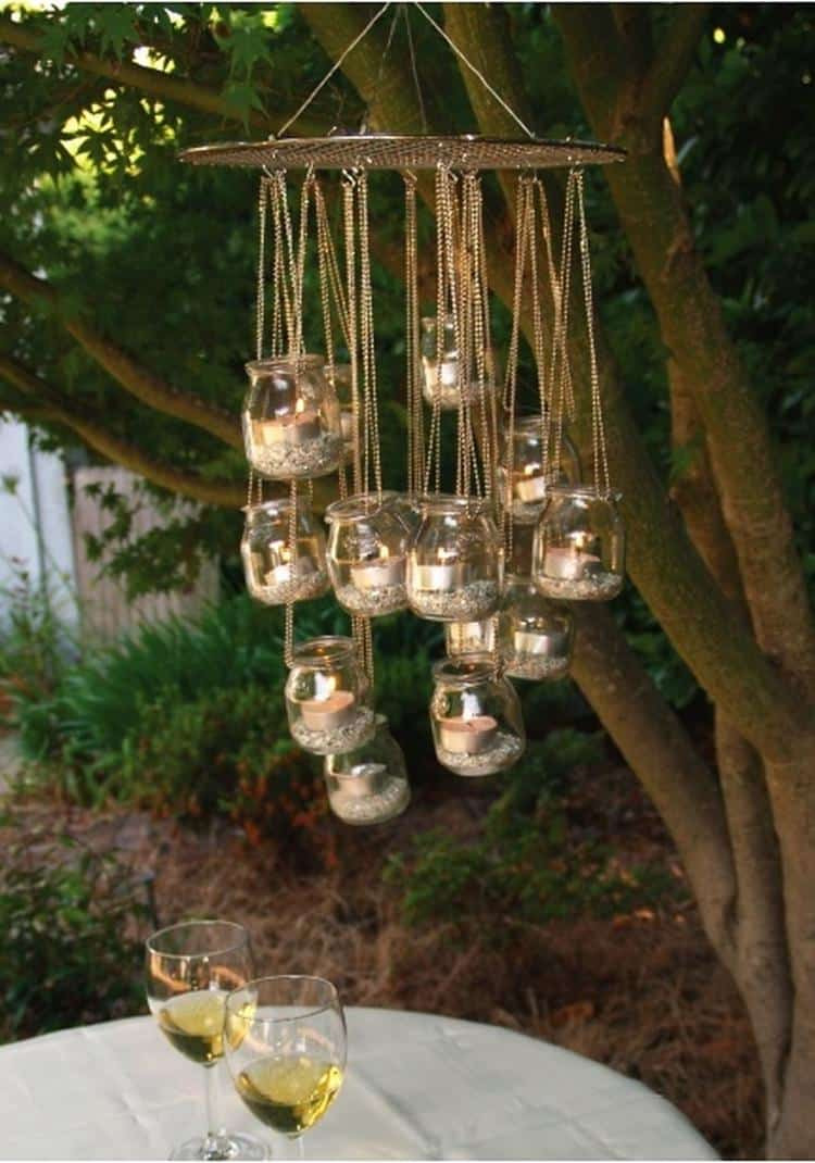 Best ideas about DIY Outdoor Chandelier
. Save or Pin 24 Unique Beautiful DIY Garden Lanterns Homesthetics Now.