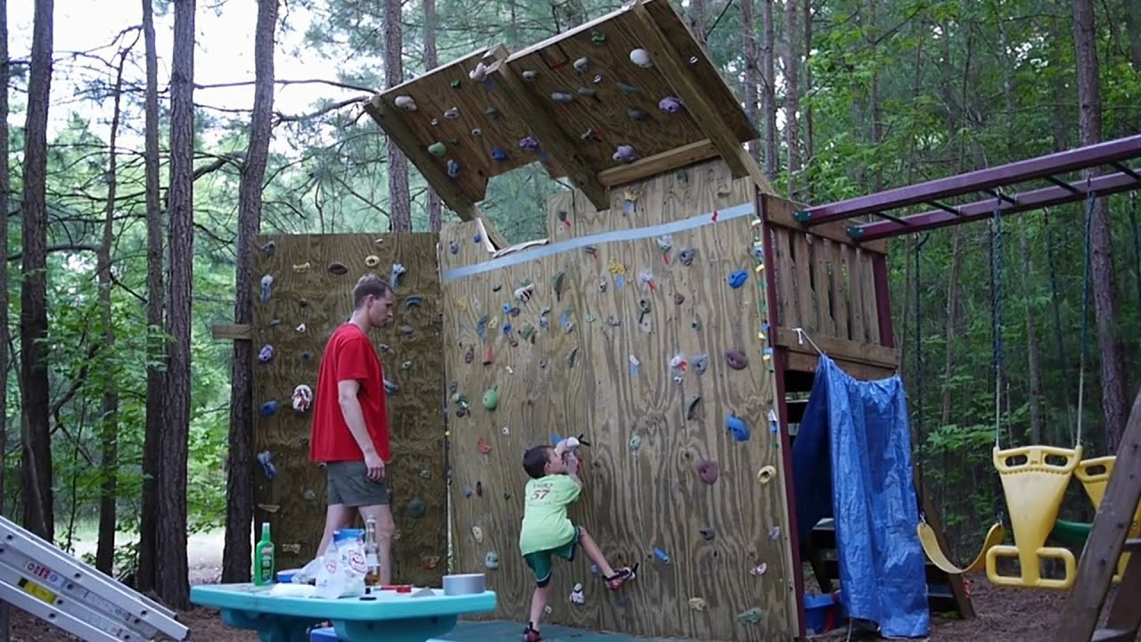 Best ideas about DIY Outdoor Climbing Wall
. Save or Pin Backyard Climbing Wall Now.