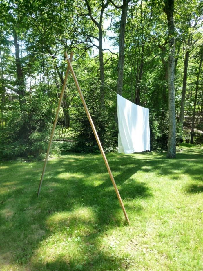 Best ideas about DIY Outdoor Clothesline
. Save or Pin Interested in building an outside clothesline yourself Now.