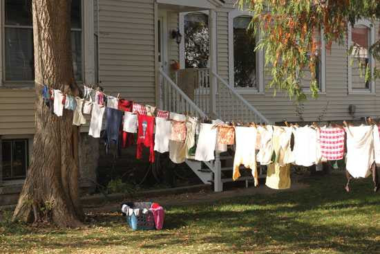 Best ideas about DIY Outdoor Clothesline
. Save or Pin DIY Old Fashioned Clothesline DIY Projects Capper s Now.