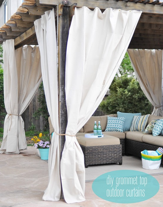 Best ideas about DIY Outdoor Curtains
. Save or Pin e Day Outdoor Room Makeover Now.