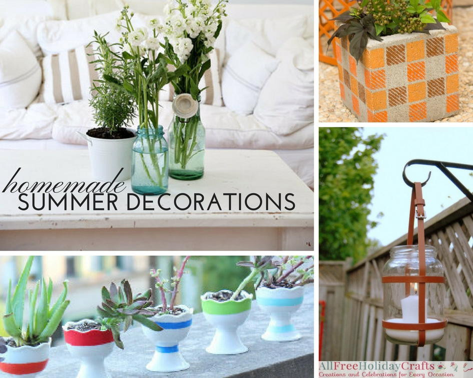 Best ideas about DIY Outdoor Decor
. Save or Pin 28 Homemade Decorations for Summer DIY Outdoor Decor and Now.