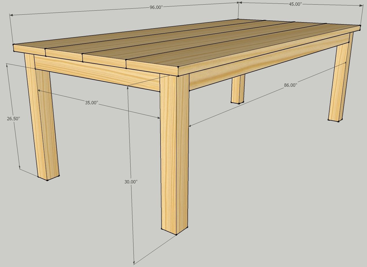 Best ideas about DIY Outdoor Dining Table Plans
. Save or Pin Build Patio Dining Table Plans DIY plans simple gun Now.
