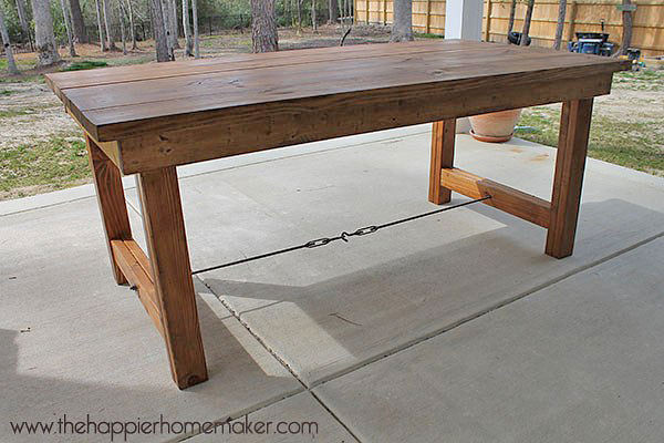 Best ideas about DIY Outdoor Dining Table Plans
. Save or Pin DIY Outdoor Dining Table Projects Now.