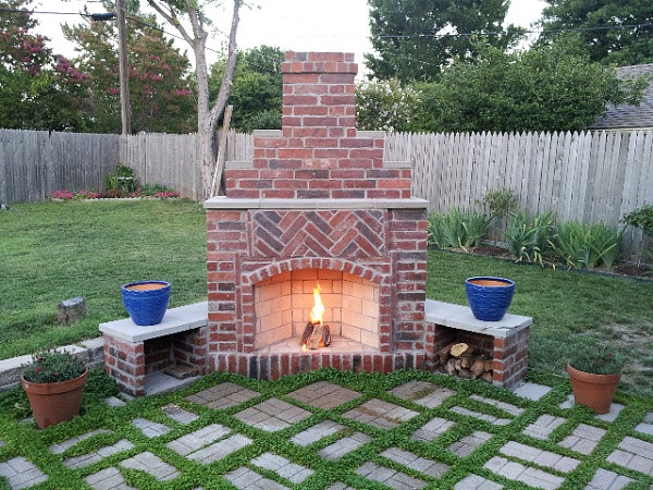 Best ideas about DIY Outdoor Fireplace Plans
. Save or Pin Outdoor DIY Outdoor Fireplace Brick Fire Pit‚ Stacked Now.