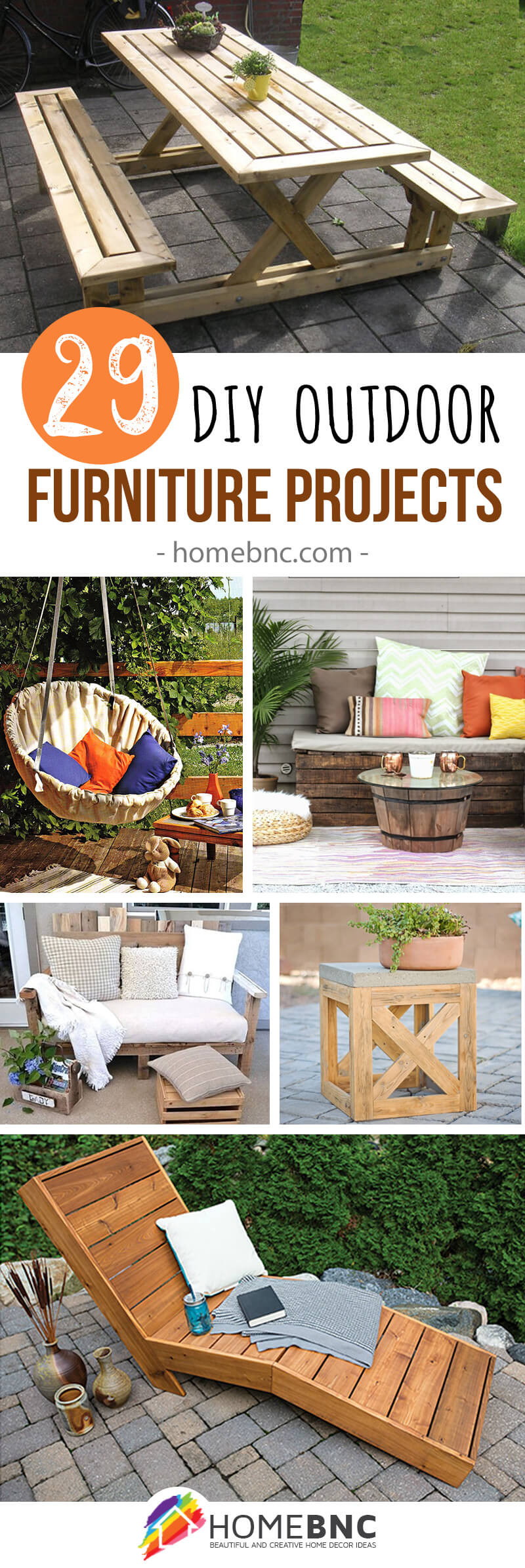 Best ideas about DIY Outdoor Furniture Ideas
. Save or Pin 29 Best DIY Outdoor Furniture Projects Ideas and Designs Now.