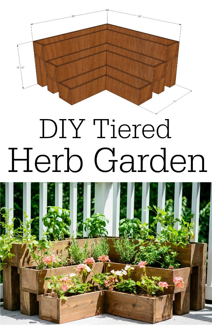 Best ideas about DIY Outdoor Herb Garden
. Save or Pin DIY Tiered Herb Garden Tutorial — Decor and the Dog Now.