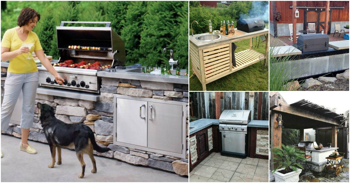Best ideas about DIY Outdoor Kitchens
. Save or Pin 15 Amazing DIY Outdoor Kitchen Plans You Can Build A Now.