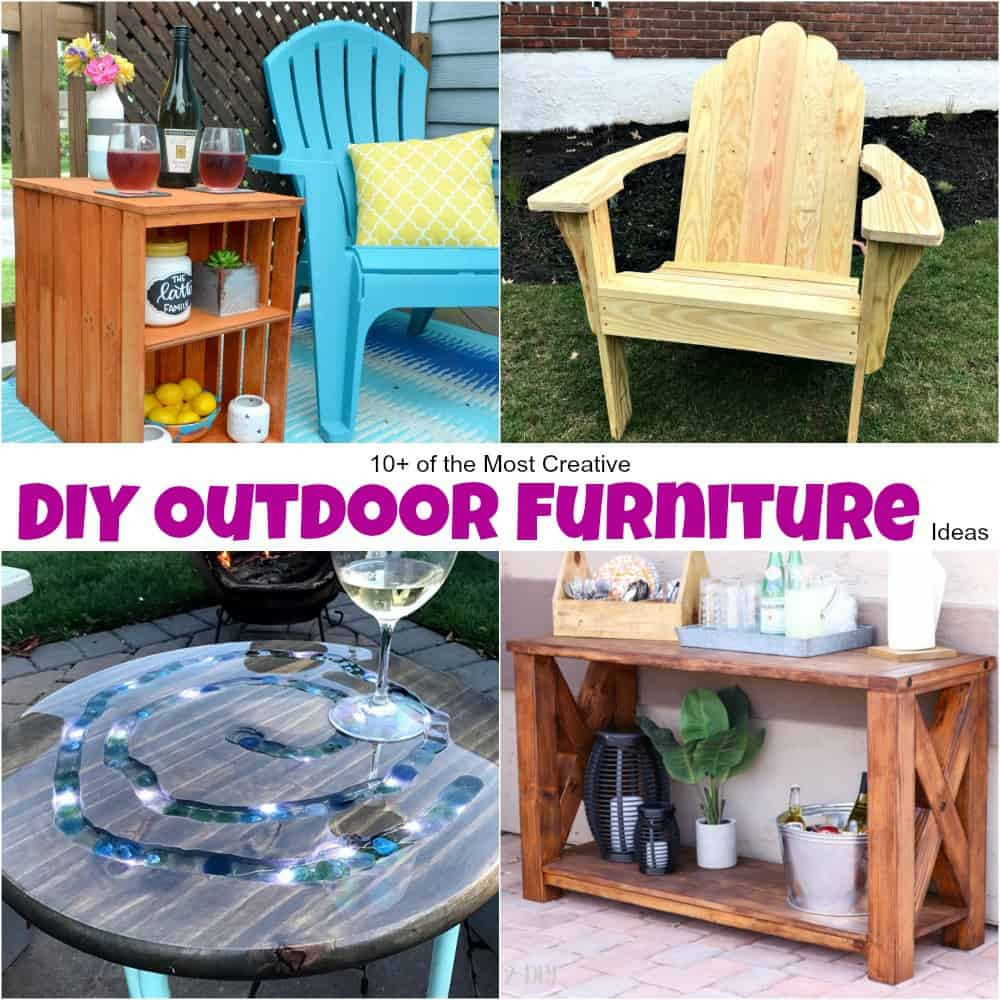 Best ideas about DIY Outdoor Patio
. Save or Pin 10 of the Most Creative DIY Outdoor Furniture Ideas Now.