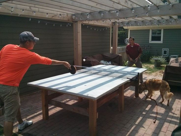 Best ideas about DIY Outdoor Ping Pong Table
. Save or Pin 17 Best ideas about Ping Pong Table on Pinterest Now.