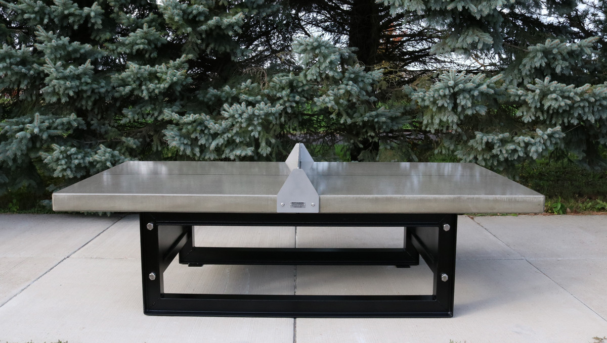 Best ideas about DIY Outdoor Ping Pong Table
. Save or Pin Outdoor Concrete Ping Pong Tennis Table with steel base Now.