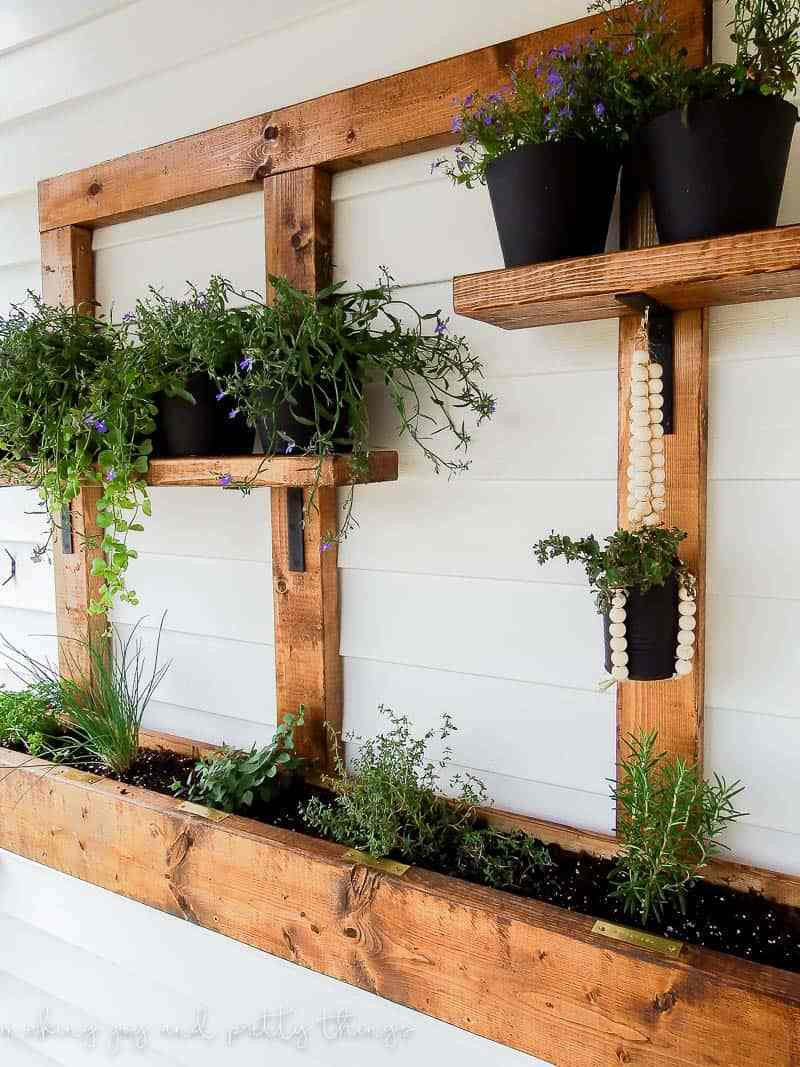 Best ideas about Diy Outdoor Planters
. Save or Pin DIY Vertical Herb Garden and Planter 2x4 Challenge Now.