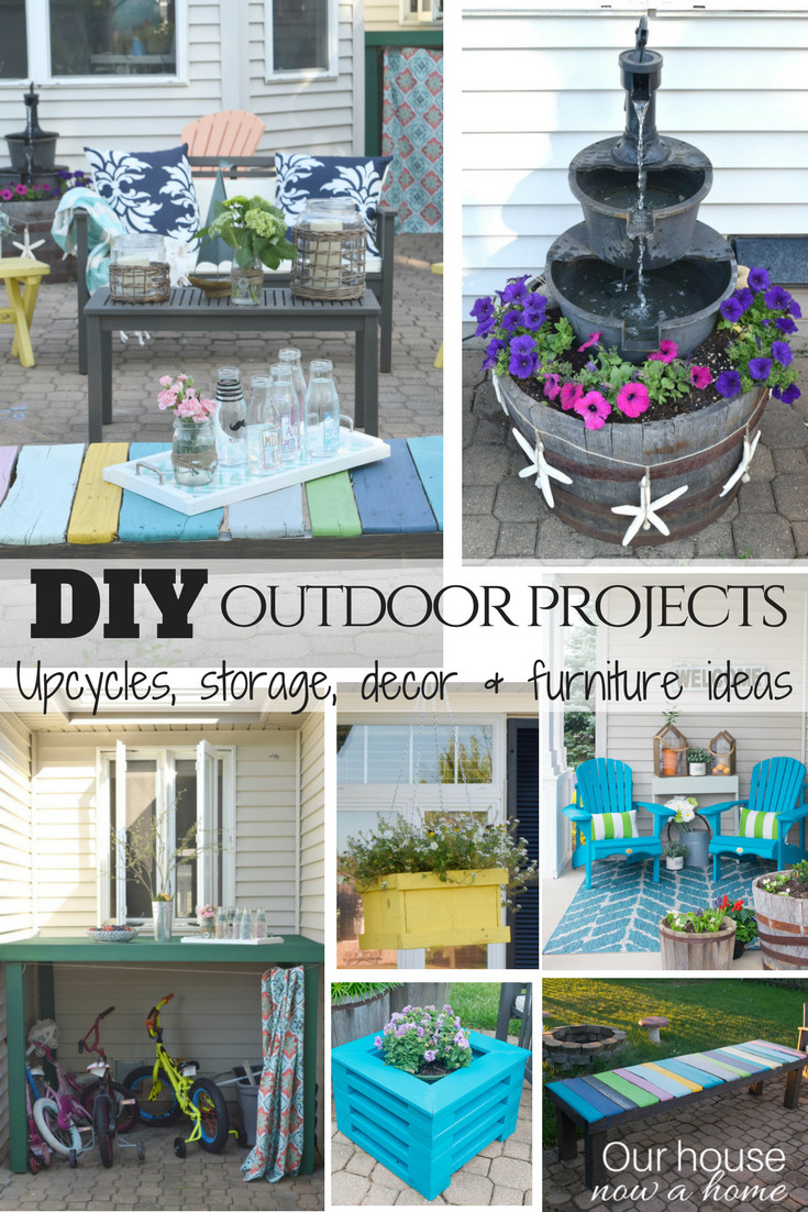 Best ideas about DIY Outdoor Projects
. Save or Pin DIY outdoor projects for the home • Our House Now a Home Now.