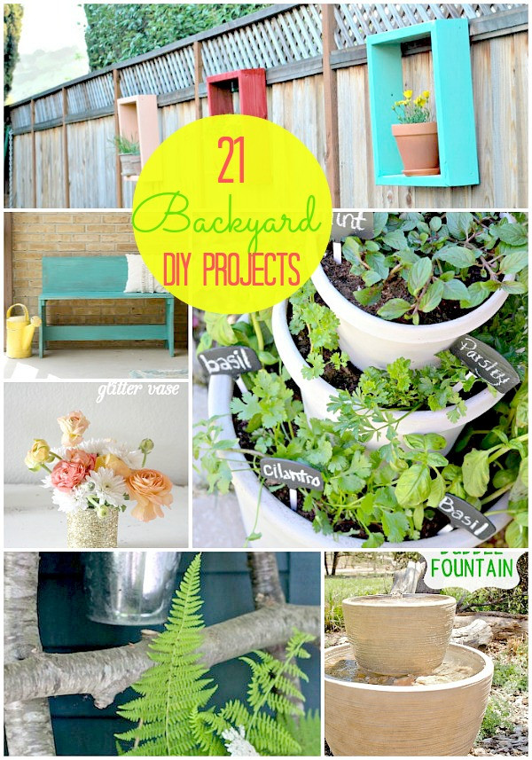 Best ideas about DIY Outdoor Projects
. Save or Pin Great Ideas 21 Backyard Projects for Spring Now.