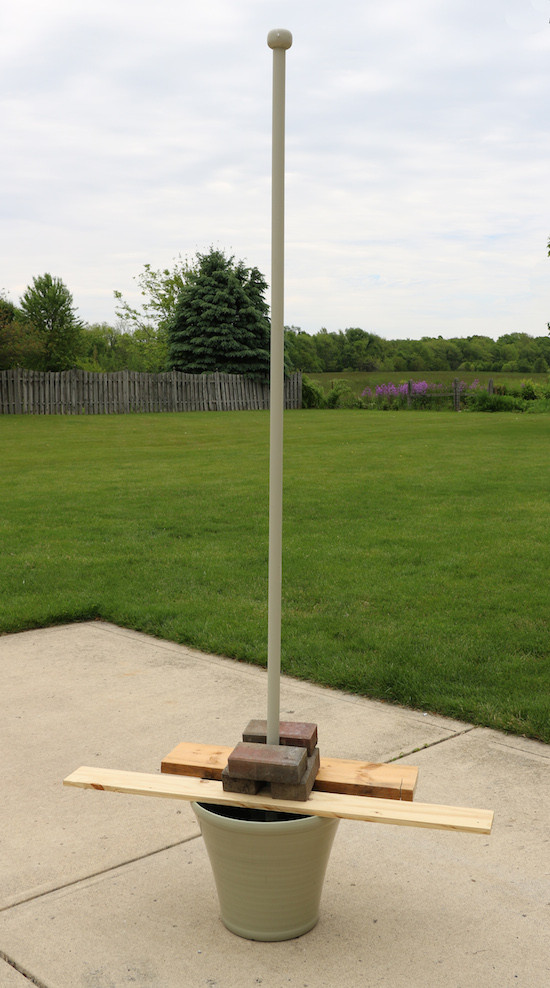 Best ideas about DIY Outdoor String Light Pole
. Save or Pin Enbrighten Café Lights & DIY Light Pole Planter Now.