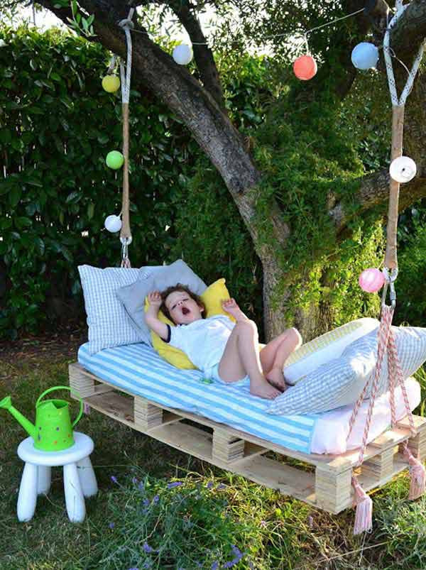 Best ideas about DIY Outdoor Swing
. Save or Pin 22 Amazingly DIY Patio and Garden Swings Now.