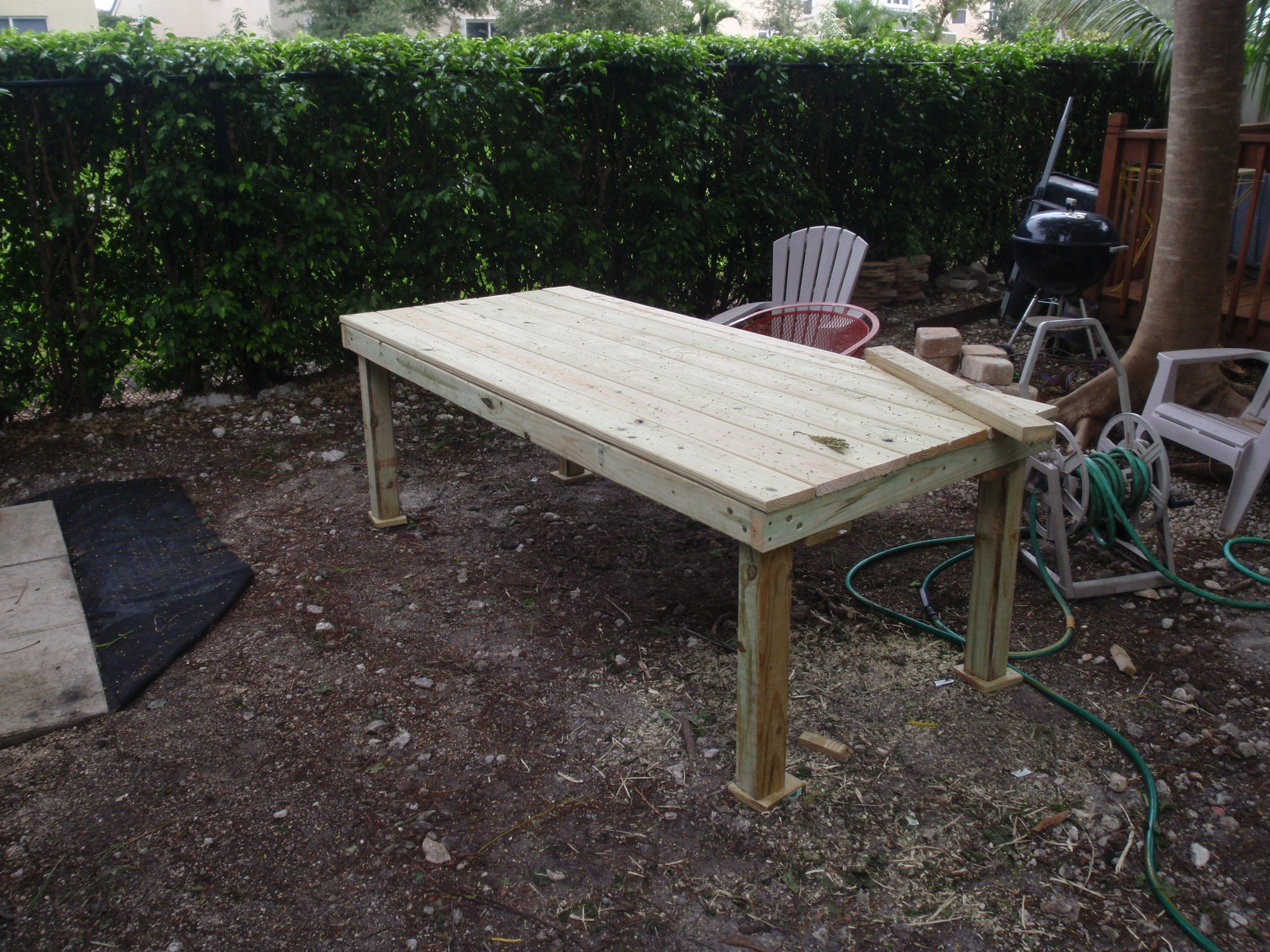 Best ideas about DIY Outdoor Table
. Save or Pin DIY Backyard Patio Table Now.