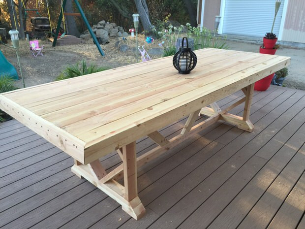 Best ideas about DIY Outdoor Table
. Save or Pin DIY Outdoor Dining Tables Now.