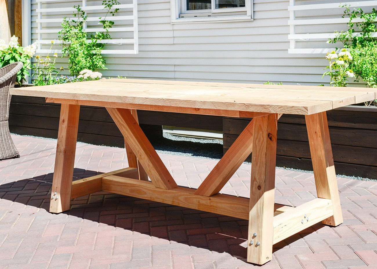 Best ideas about DIY Outdoor Tables
. Save or Pin Our DIY Patio Table Part I Now.