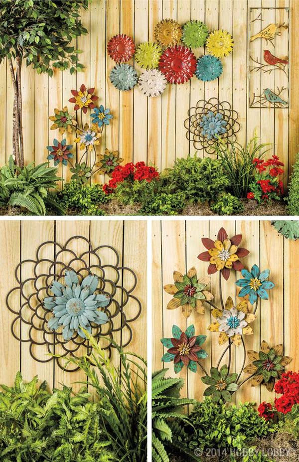 Best ideas about DIY Outdoor Wall Art
. Save or Pin Truly Easy and Low bud DIY Garden Art Flowers Now.