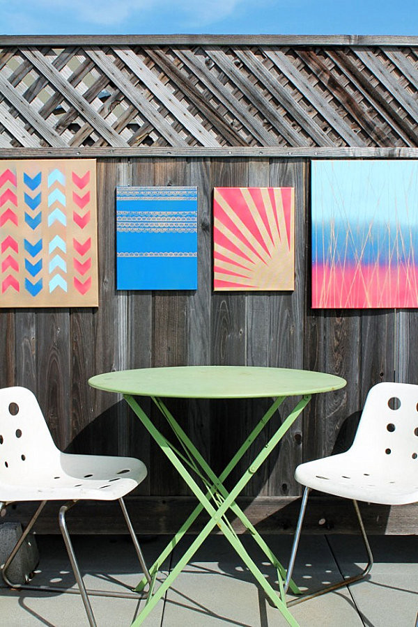 Best ideas about DIY Outdoor Wall Art
. Save or Pin 10 DIY Wall Art Projects For The Outdoors Now.