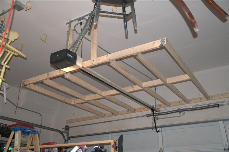 Best ideas about DIY Overhead Garage Storage
. Save or Pin Amazing Garage Overhead Storage Diy with Wall Lamp Applied Now.