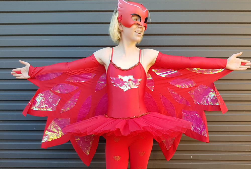 Best ideas about DIY Owlette Costume
. Save or Pin Easy DIY PJ Masks Owlette Wings Now.