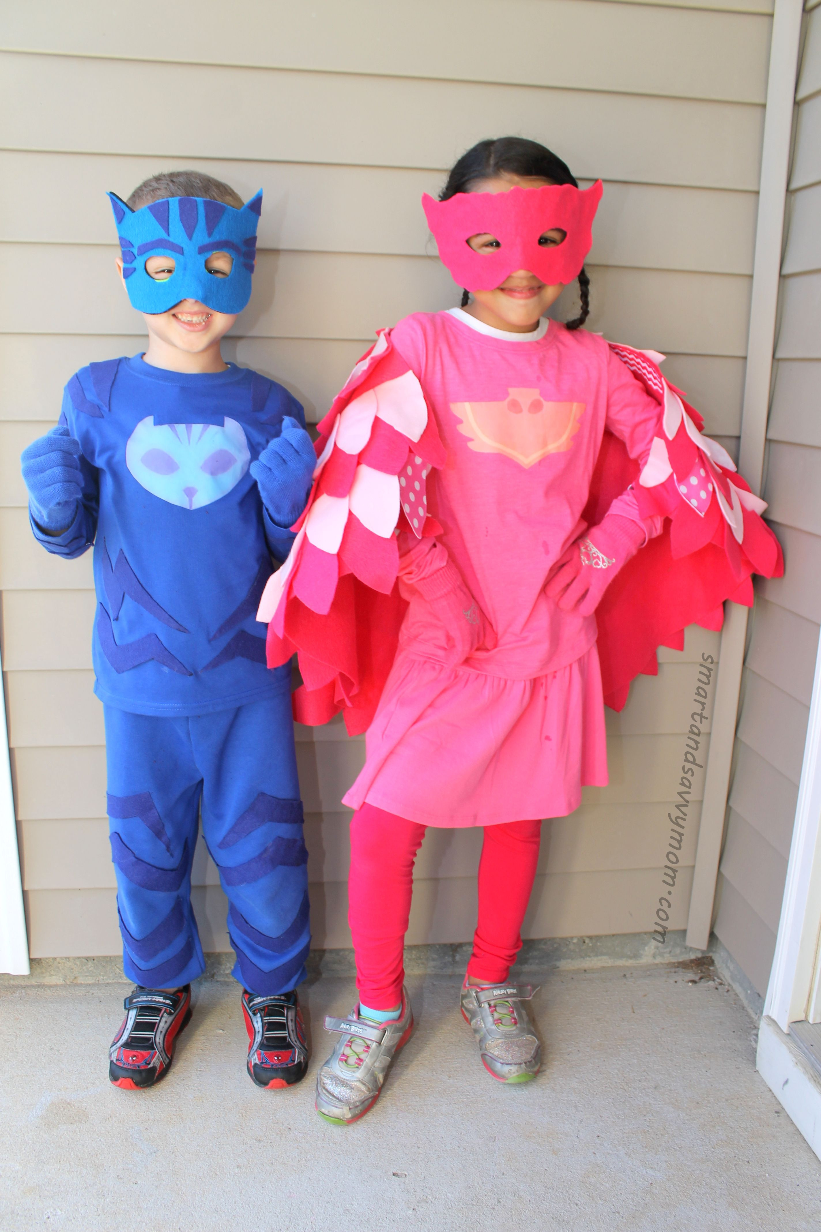 Best ideas about DIY Owlette Costume
. Save or Pin diy pj masks costume no sewing how to catboy and owlet Now.