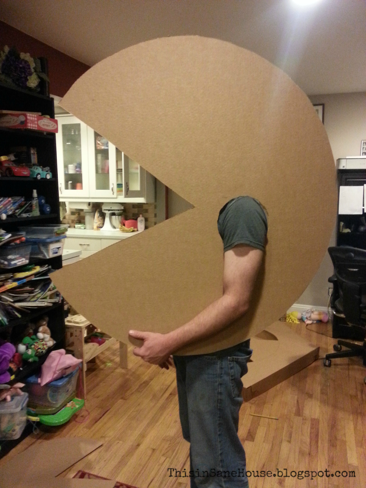 Best ideas about DIY Pac Man Costume
. Save or Pin This inSane House Preview of My Homemade Pac Man Costume Now.