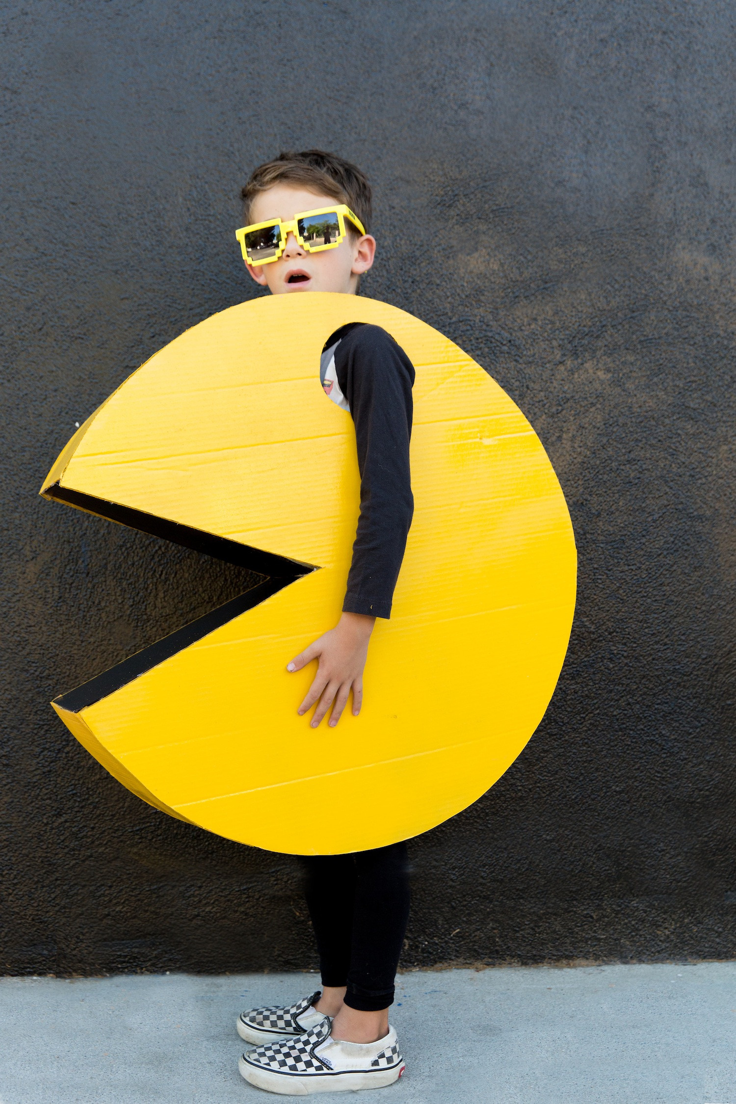 Best ideas about DIY Pac Man Costume
. Save or Pin DIY Kids PAC MAN Halloween Costume The Effortless Chic Now.