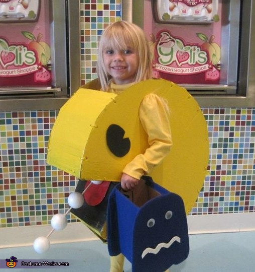 Best ideas about DIY Pac Man Costume
. Save or Pin Homemade Pac Man Costume Now.