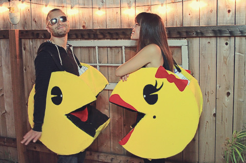 Best ideas about DIY Pac Man Costumes
. Save or Pin Couples Halloween Costume DIY Pacman – Julie Ann Art Now.
