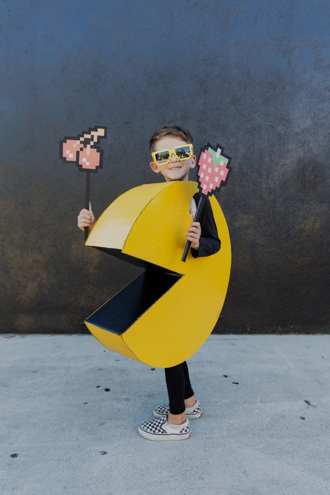 Best ideas about DIY Pacman Costumes
. Save or Pin DIY Kids PAC MAN Halloween Costume The Effortless Chic Now.