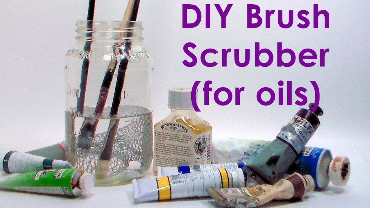 Best ideas about DIY Paint Brush
. Save or Pin DIY brush cleaning jar for oil paintbrushes Now.