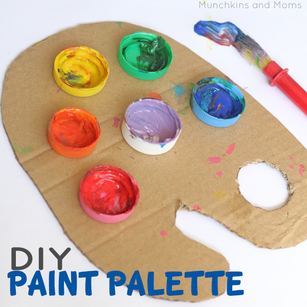 Best ideas about DIY Paint Palette
. Save or Pin DIY Paint Palette Munchkins and Moms Now.