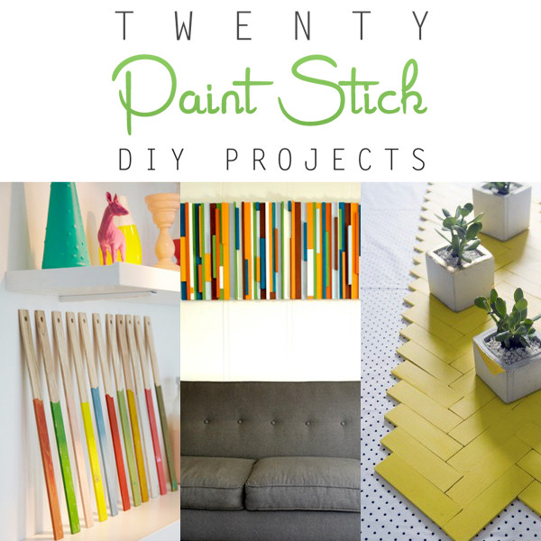 Best ideas about DIY Paint Project
. Save or Pin 20 Paint Stick DIY Projects The Cottage Market Now.