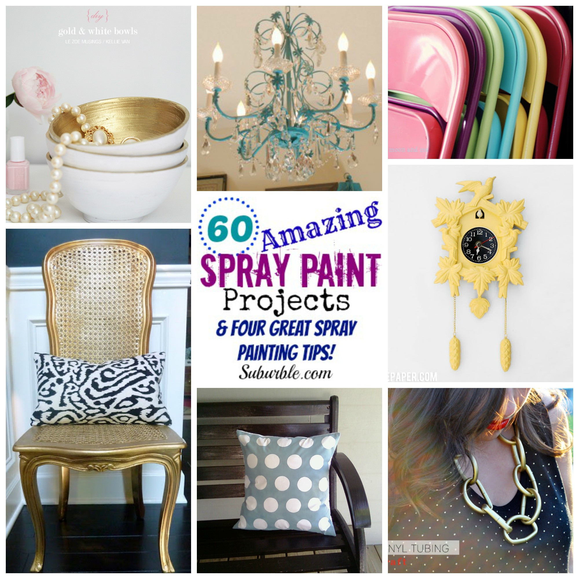 Best ideas about DIY Paint Project
. Save or Pin 60 Amazing Spray Paint Projects & Four Great Spray Now.