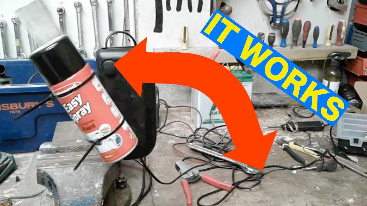 Best ideas about DIY Paint Shaker
. Save or Pin DIY rattle can paint shaker how to Now.
