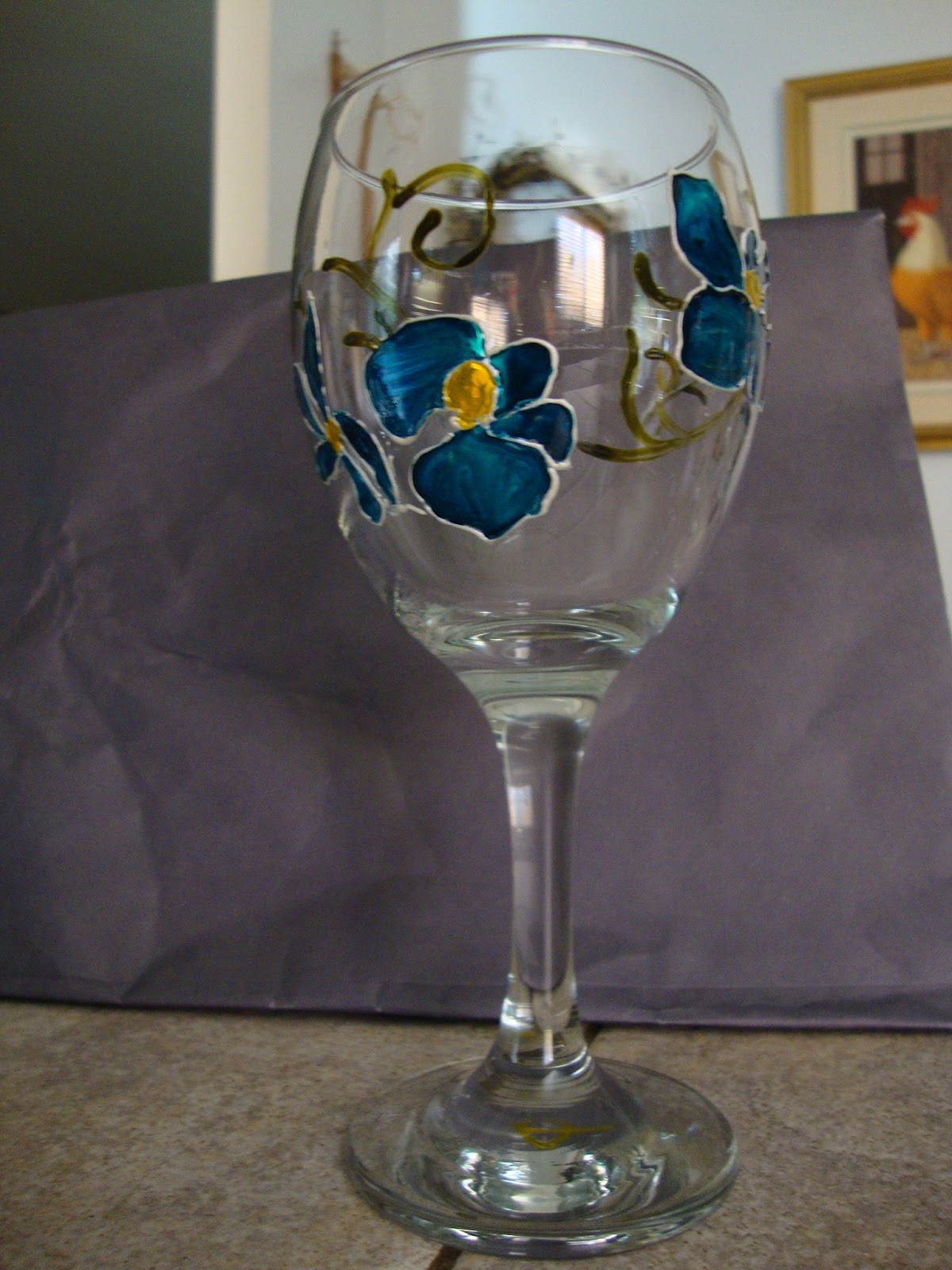 Best ideas about DIY Paint Wine Glasses
. Save or Pin Crafty Cooky DIY Painted Orchid Wine Glasses Now.