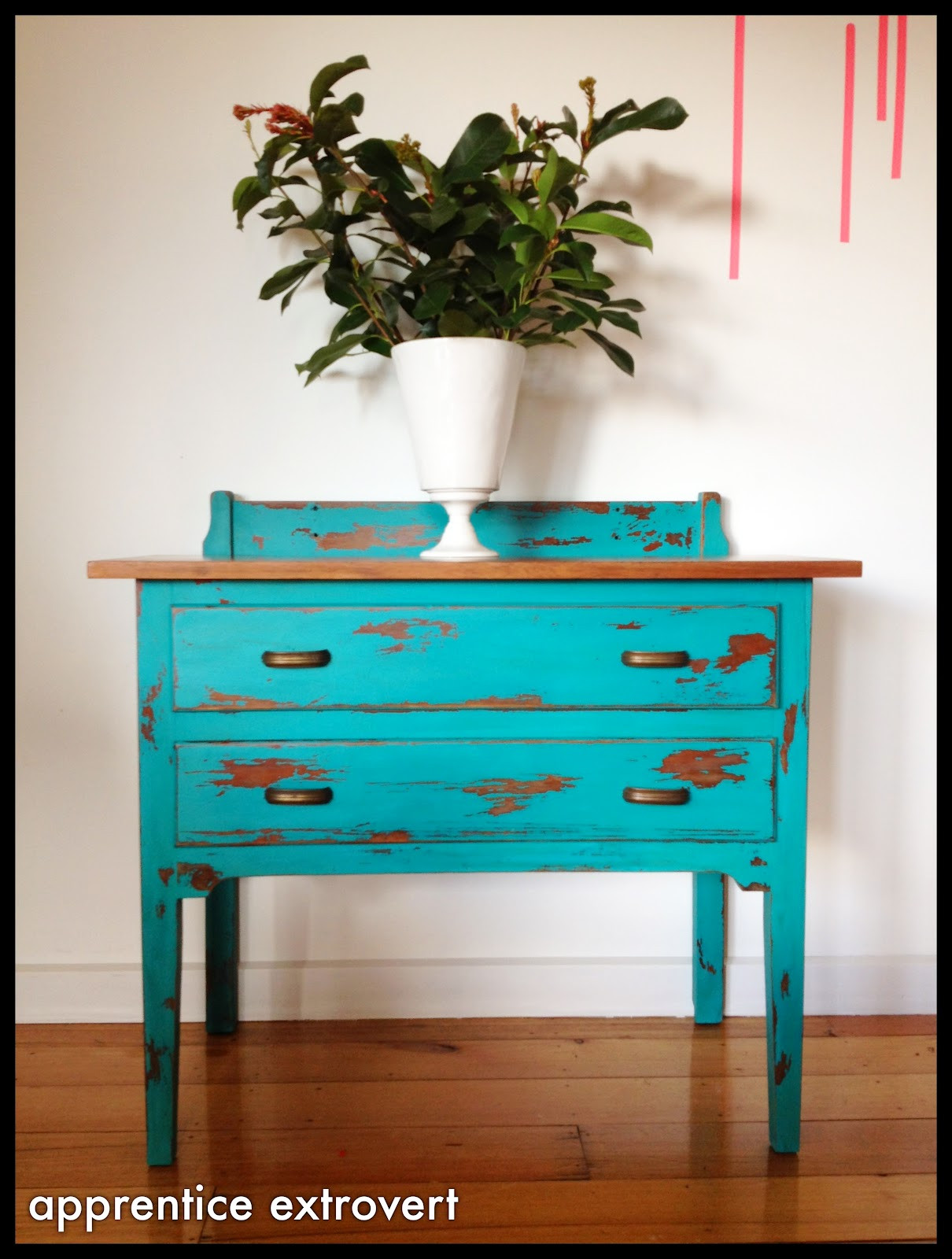 Best ideas about DIY Painted Dressers
. Save or Pin apprentice extrovert Before And After Vintage Dresser Now.