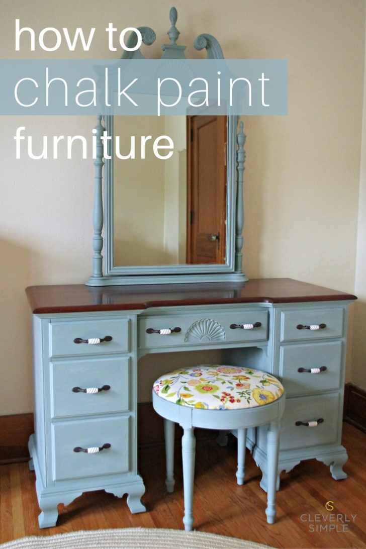 Best ideas about DIY Painted Furniture
. Save or Pin How To Chalk Paint Furniture Cleverly Simple Now.